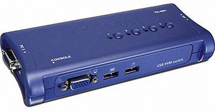 TrendNet TK-407K 4 Port KVM-Umschalter VGA USB 2048 x 1536 Pixel