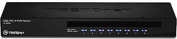 TRENDnet TK-803R KVM Switch 8-Port USB/PS/2 Rack Mount