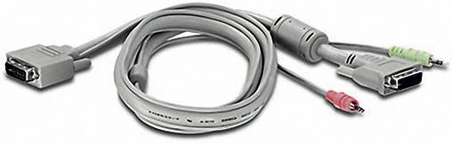 TRENDnet TK-204UK KVM Switch 2-Port DVI USB mit Audio Kit