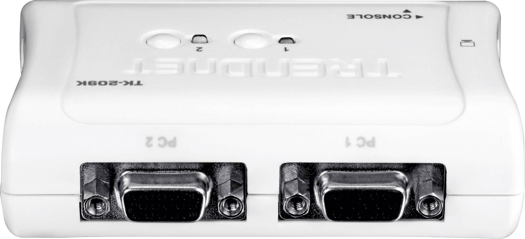 TrendNet TK-209K 2 Port KVM-Umschalter VGA USB 2048 x 1536 Pixel