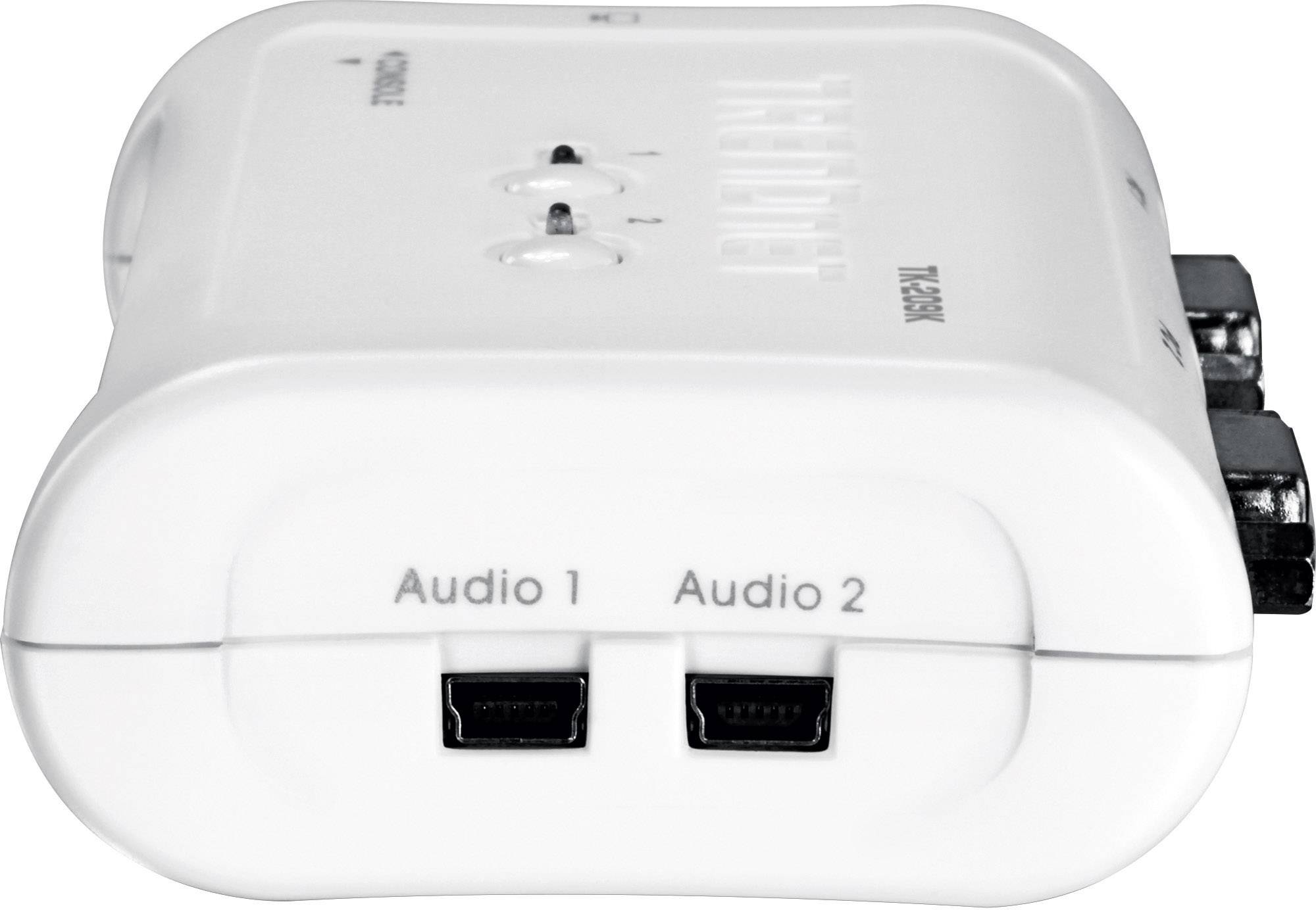TRENDnet TK-209K KVM Switch 2-Port USB Kit mit Audio