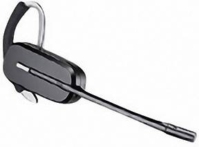 Plantronics CS540 In Ear Headset DECT Mono Schwarz Telefon
