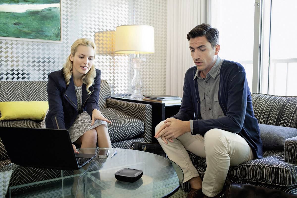 Plantronics Calisto 620 Konferenzlautsprecher USB, Bluetooth® Schwarz