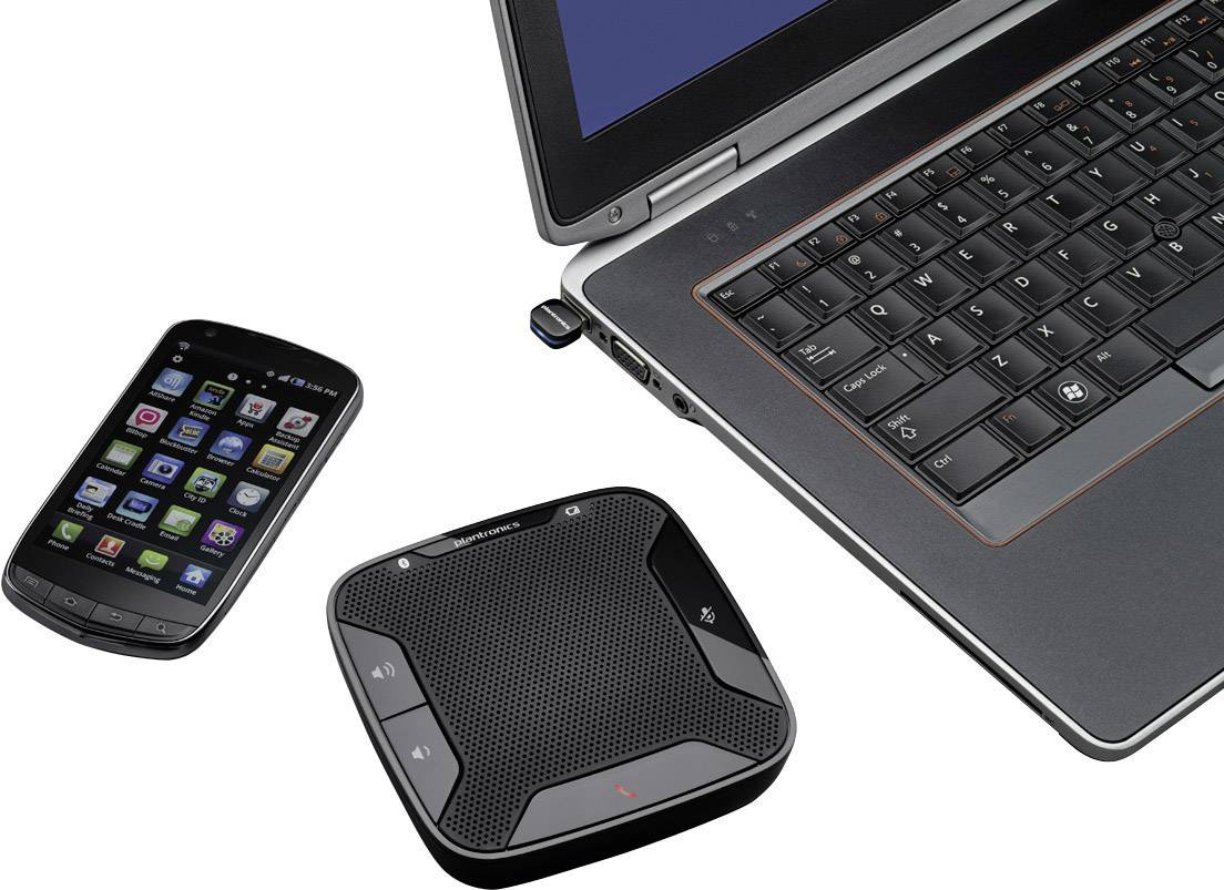 Plantronics Calisto 620 Konferenzlautsprecher USB, Bluetooth® Schwarz