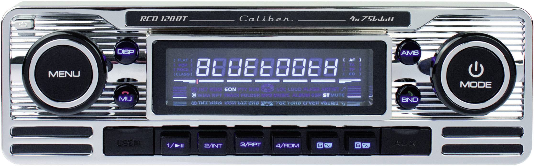 Caliber RCD-120BT Bluetooth Autoradio Retro Design, Bluetooth®-Freisprecheinrichtung