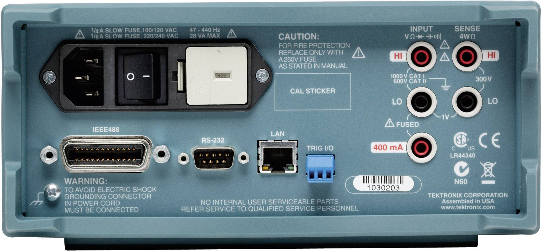 Tektronix DMM4050 Tisch-Multimeter digital CAT II 600V Anzeige (Counts): 200000
