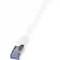 LogiLink CQ3071S RJ45 Netzwerkkabel, Patchkabel CAT 6a S/FTP 5.00m Weiß Flammwidrig, mit Rastnasenschutz 1St. LogiLink CQ3071S RJ45 Netzwerkkabel, Patchkabel CAT 6a S/FTP 5.00m Weiß Flammwidrig, mit Rastnasenschutz 1St.