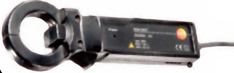 Ein elektromagnetisches Messgerät mit einem kreisförmigen Sensor zur Messung elektrischer Ströme, geeignet für technische Anwendungen.