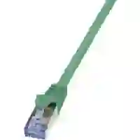 LogiLink CQ3035S RJ45 Netzwerkkabel, Patchkabel CAT 6a S/FTP 1.00m Grün Flammwidrig, mit Rastnasenschutz LogiLink CQ3035S RJ45 Netzwerkkabel, Patchkabel CAT 6a S/FTP 1.00m Grün Flammwidrig, mit Rastnasenschutz