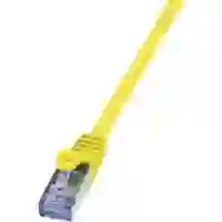 LogiLink CQ3047S RJ45 Netzwerkkabel, Patchkabel CAT 6a S/FTP 1.50m Gelb Flammwidrig, mit Rastnasenschutz 1St. LogiLink CQ3047S RJ45 Netzwerkkabel, Patchkabel CAT 6a S/FTP 1.50m Gelb Flammwidrig, mit Rastnasenschutz 1St.