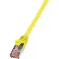 LogiLink CQ2077S RJ45 Netzwerkkabel, Patchkabel CAT 6 S/FTP 5.00m Gelb Flammwidrig, mit Rastnasenschutz 1St. LogiLink CQ2077S RJ45 Netzwerkkabel, Patchkabel CAT 6 S/FTP 5.00m Gelb Flammwidrig, mit Rastnasenschutz 1St.