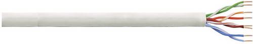 LogiLink CPV0035 Netzwerkkabel CAT 6 U/UTP 4 x 2 x 0.205 mm² Grau 100 m