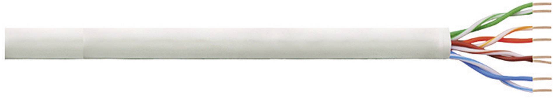 LogiLink CPV0036 Netzwerkkabel CAT 6 U/UTP 4 x 2 x 0.205mm² Grau 305m