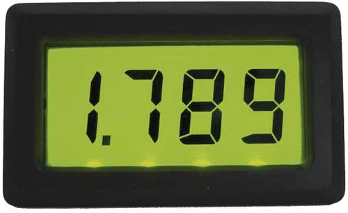 Beckmann & Egle EX3070 LCD-Panelmeter 19,99V beleuchtet, Messbereich 0 - 19.99 V/DC