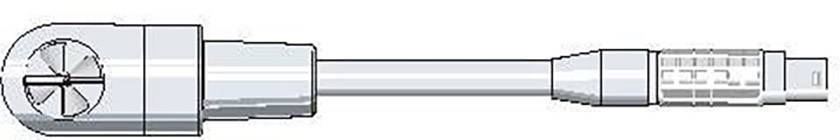 Testo 0635 9640 0635 9640 Sonde Flügelrad-Sonde (Ø 25 mm) - für Strömung im Kanal 1 St.