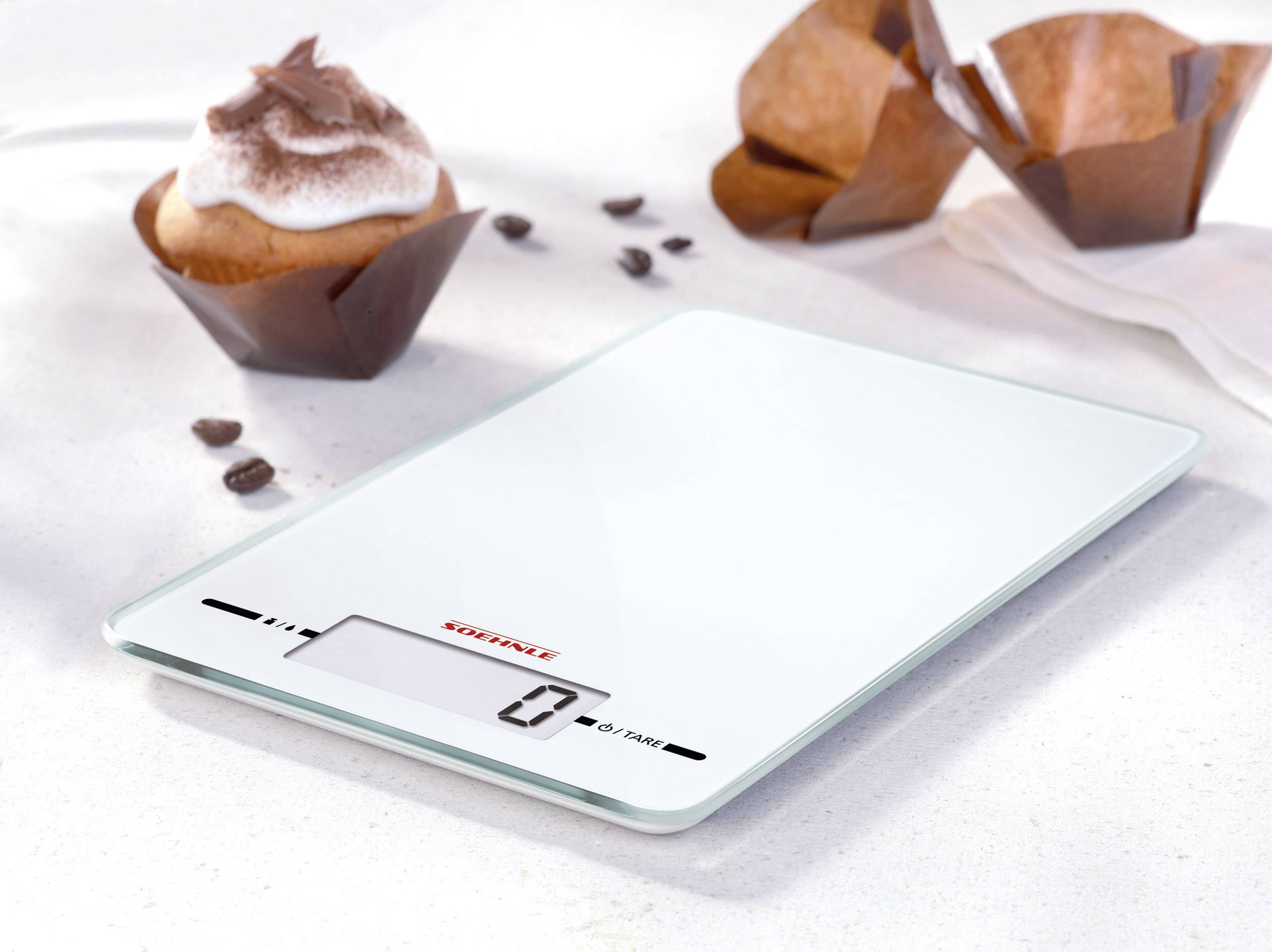 Soehnle Page Evolution white Küchenwaage digital Wägebereich (max.)=5 kg Weiß