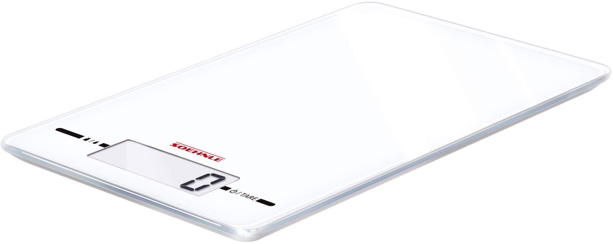 Soehnle Page Evolution white Küchenwaage digital Wägebereich (max.)=5 kg Weiß