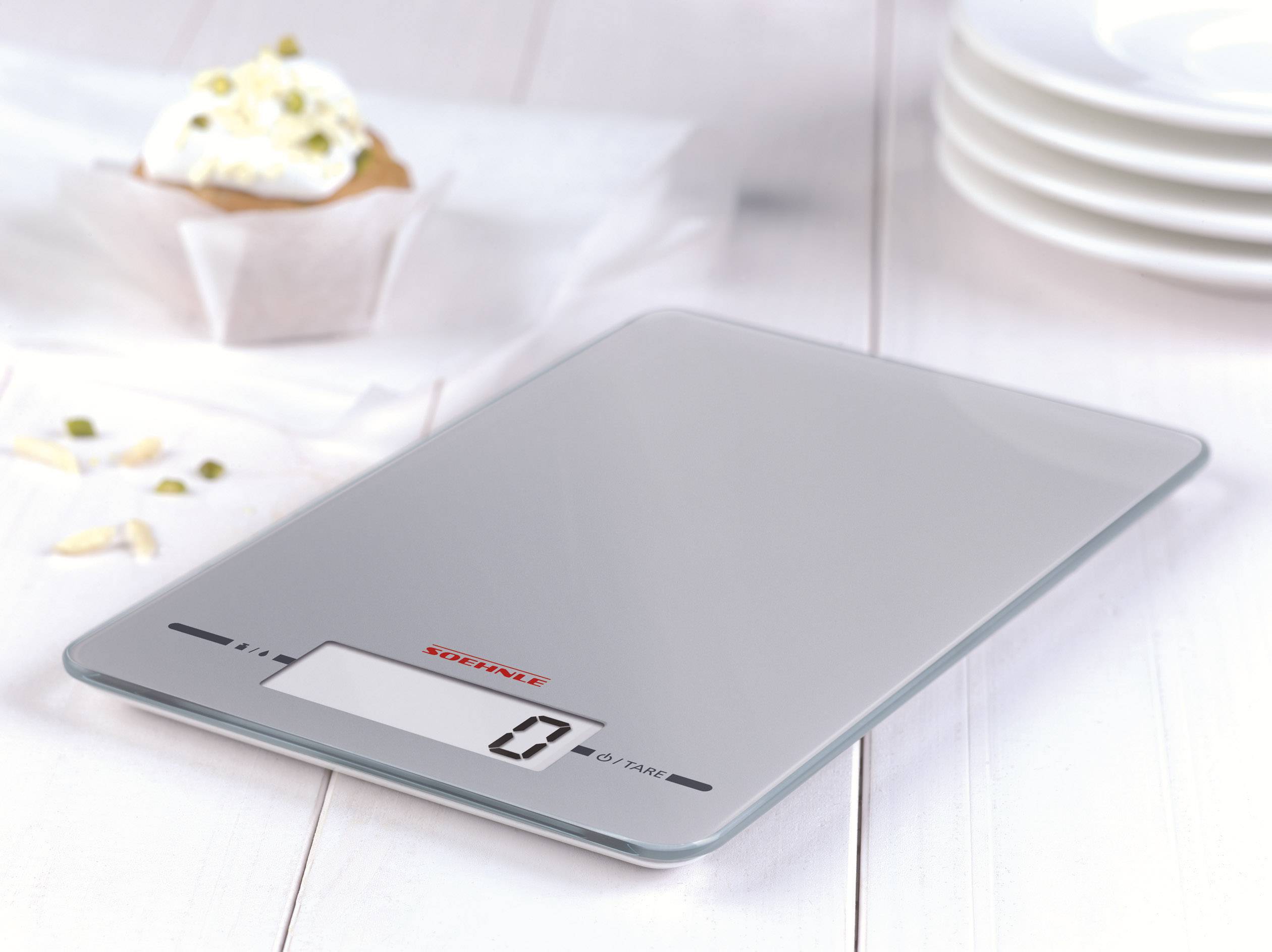 Soehnle Page Evolution silver Küchenwaage digital Wägebereich (max.)=5kg Silber