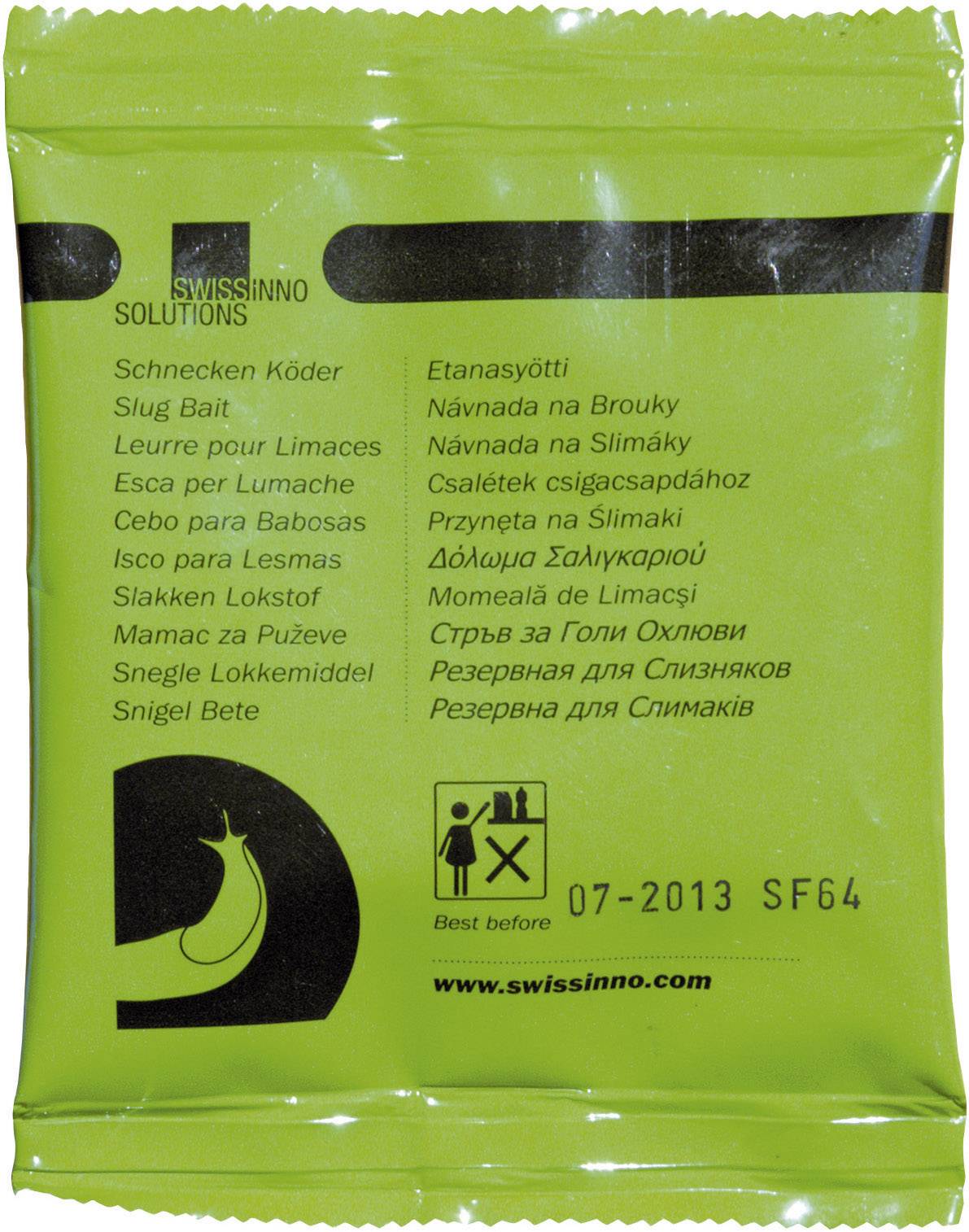 Swissinno 1 420 001KN Köder natural Ersatzköder Passend für Marke (Tiervertreiber) Swissinno Schneckenfalle Natural Control-Set