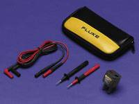 Fluke TL225-1 Sicherheits-Messleitungs-Set [Lamellenstecker 4 mm - Lamellenstecker 4 mm] 1.50 m Schwarz, Rot 1 St.