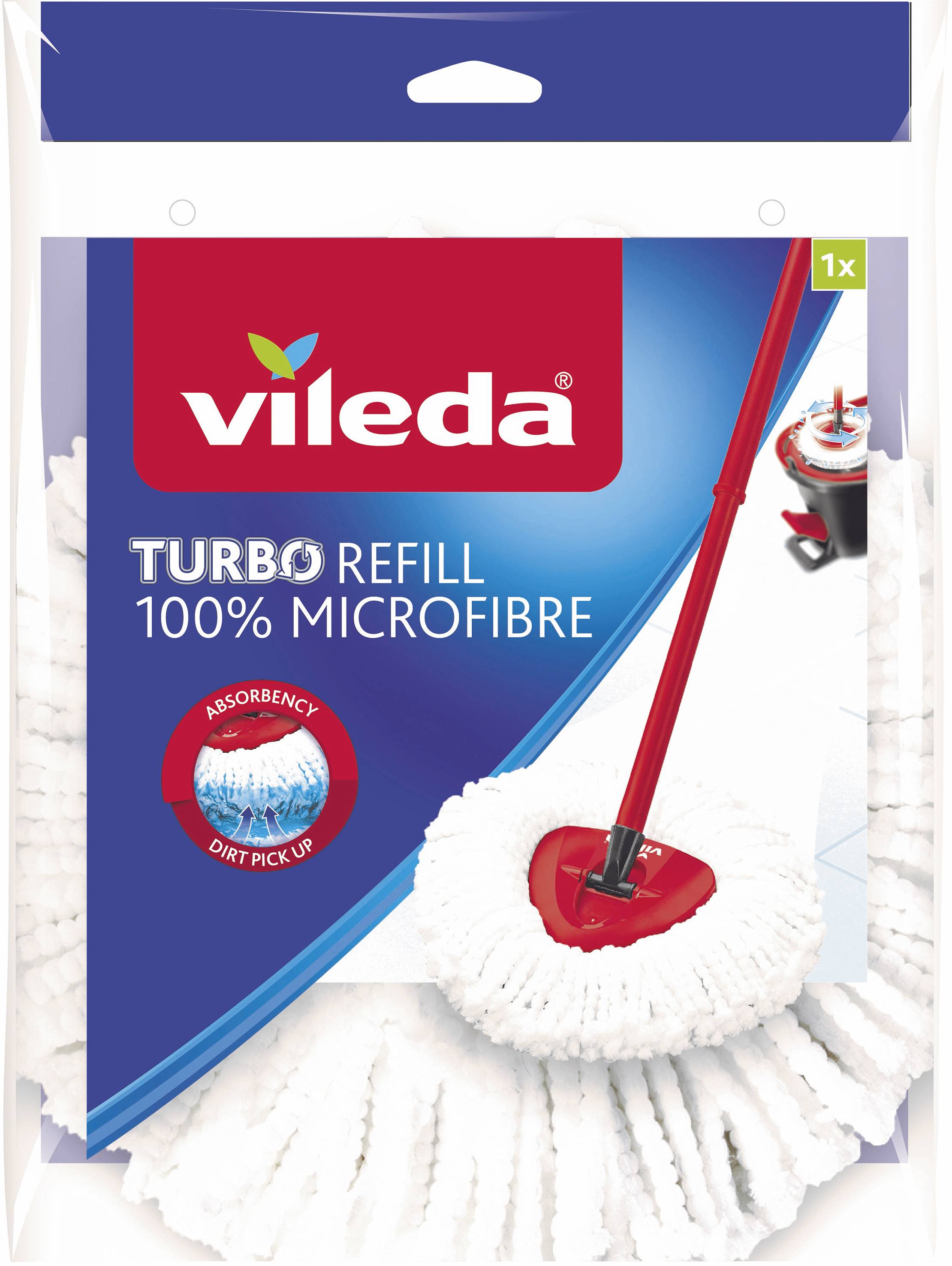 Vileda 134302 Easy Wring & Clean Wischmop Ersatzaufsatz 1 St.
