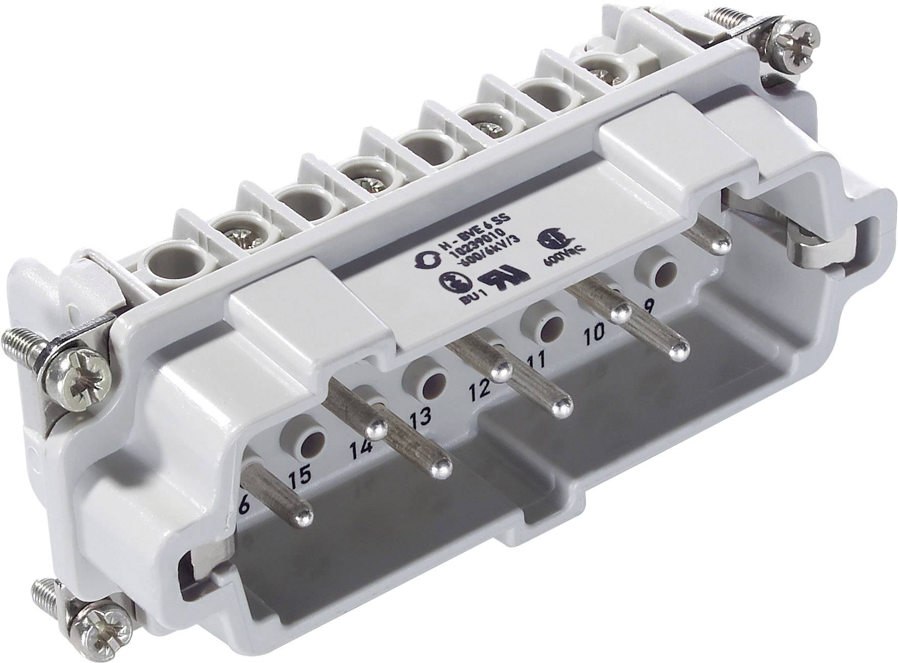 LAPP 10239110 Stifteinsatz EPIC® H-BVE 6 Gesamtpolzahl 6 + 2 + PE 5St.