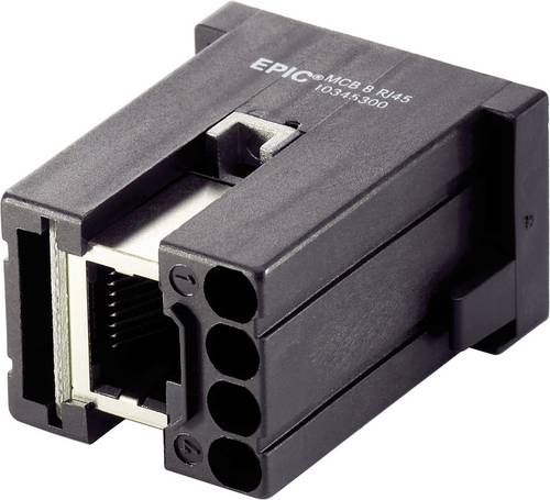 LAPP 10345300 RJ45-Buchsenmodul EPIC® MC Gesamtpolzahl 4, 8 5 St.