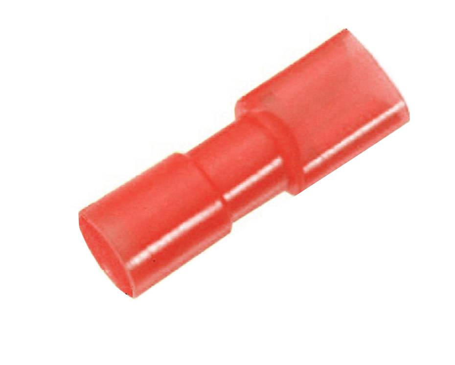 LAPP 61794951 Flachsteckhülse Steckbreite: 2.8 mm Steckdicke: 0.5 mm 180 ° Vollisoliert Rot 100 St.