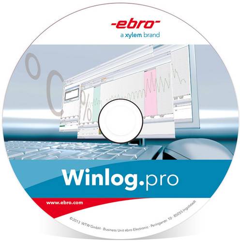 Ebro Winlog.pro Mess-Software Passend für Marke ebro® EBI 20, ebro® EBI 25, ebro® EBI 40
