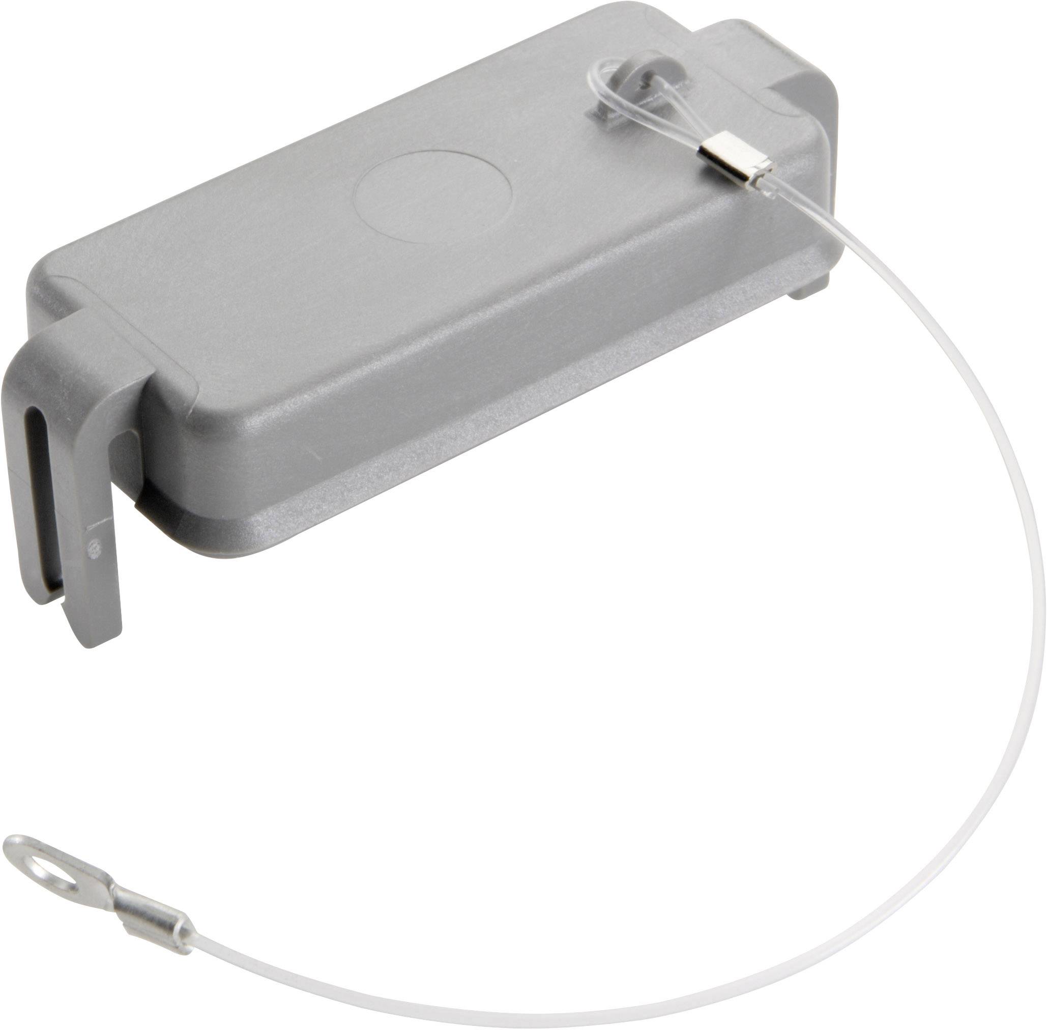 Schutzdeckel mit 1 Längsbügel für Tüllengehäuse, Fangschnur mit Öse Serie H-A 10 H-A 10 10457600 LAPP 5 St.