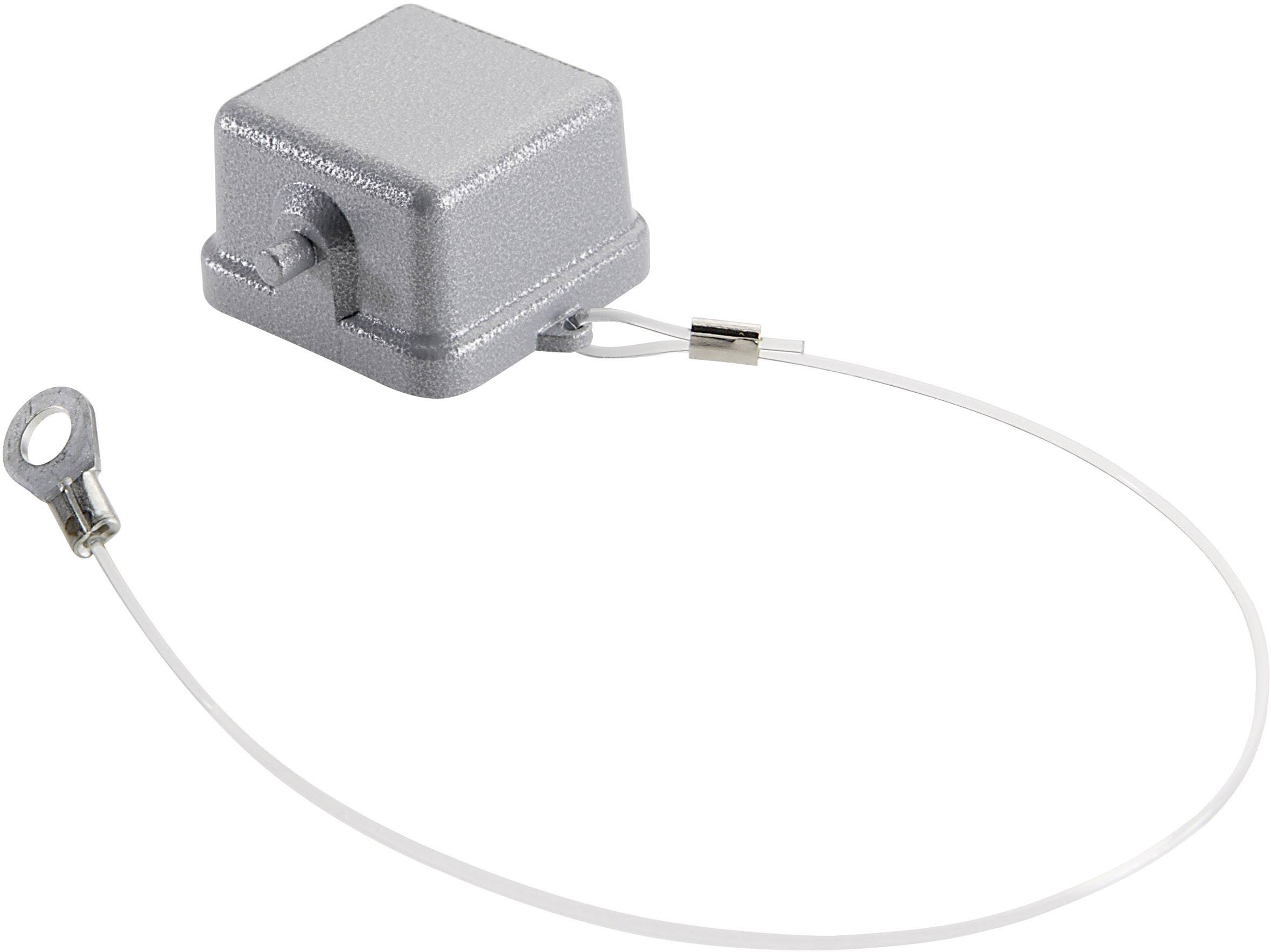 Schutzdeckel mit 2 Bolzen für Anbau-, Sockel-, Kupplungsgehäuse mit Buchseneinsatz, Fangschnur mit Kabelschuh Serie H-A 3 H-A 3 10513100 LAPP 10 St