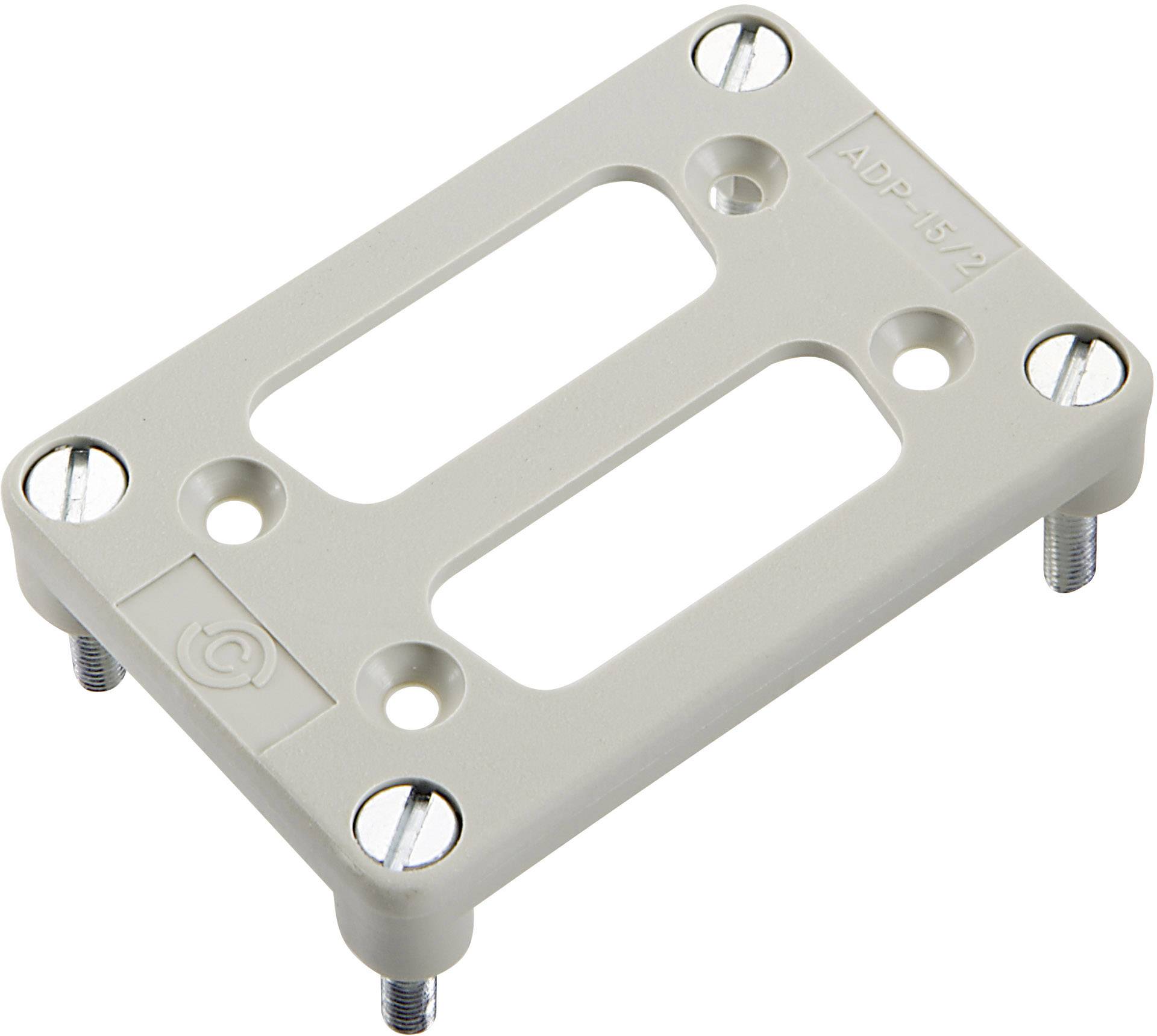 Adapterplatte für 2 D-SUB Einsätze 15-polig Serie H-B 6 H-B 6 11764203 LAPP 10 St.