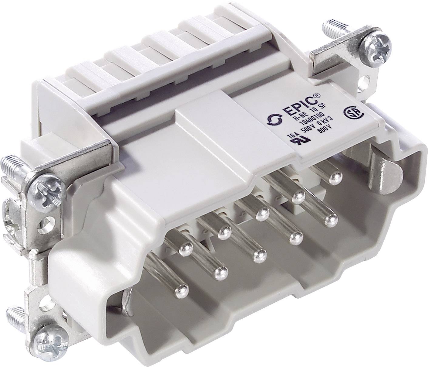 LAPP 10400100 Stifteinsatz EPIC® H-BE 10 Gesamtpolzahl 10 + PE 10St.