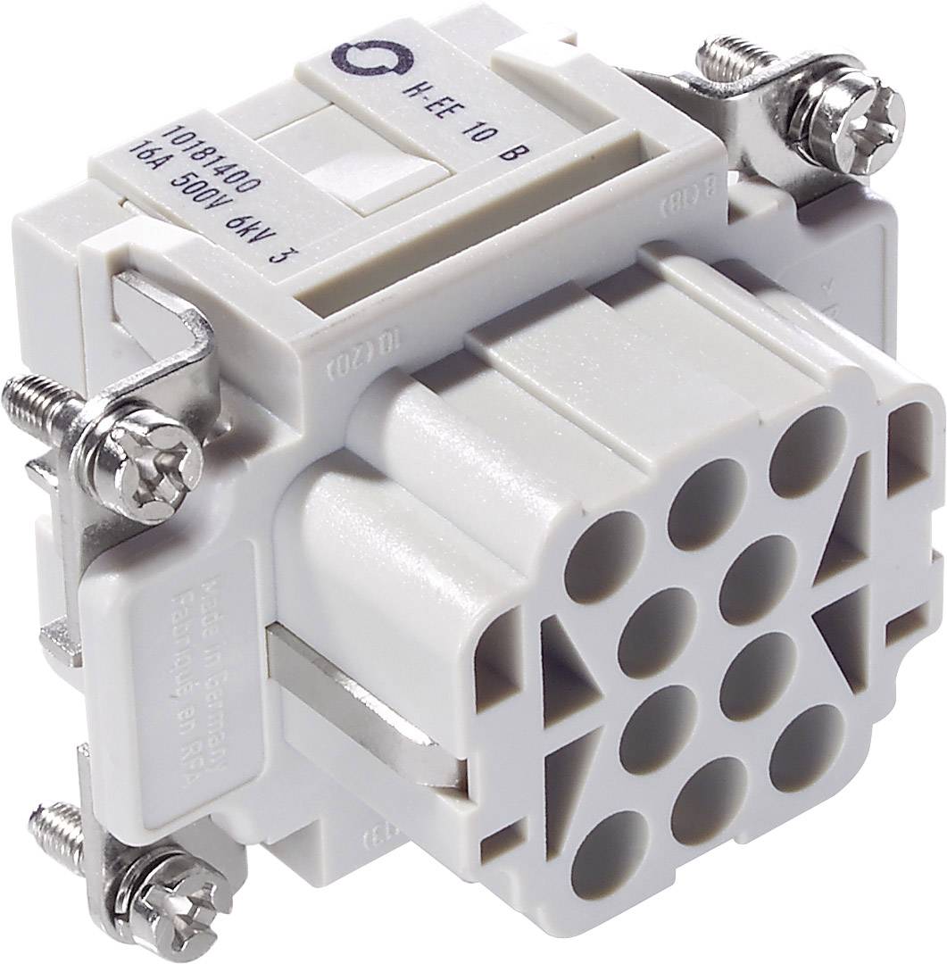 LAPP 10181400 Buchseneinsatz EPIC® H-EE 10 Gesamtpolzahl 10 + PE 10St.