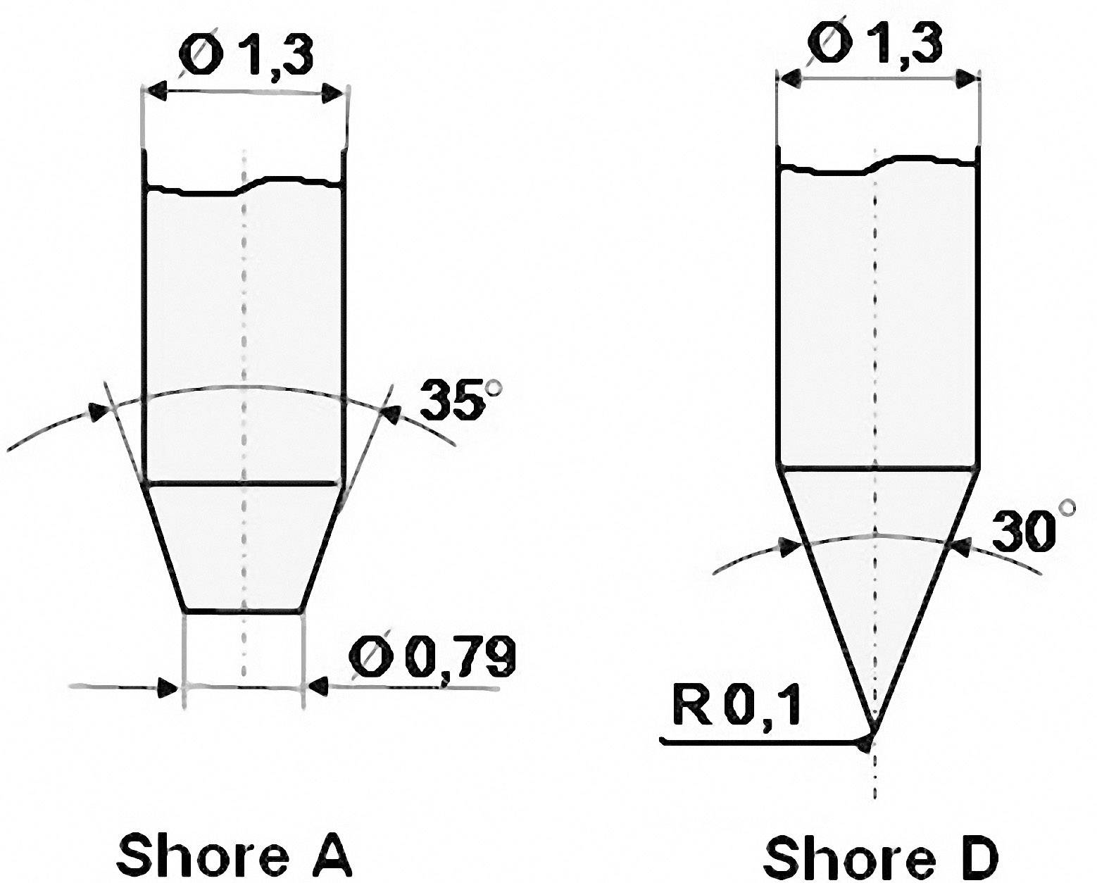 SAUTER - Kit De 7 Plaques De Comparaison De Dureté Shore A, Pour étalonnage De Duromètres