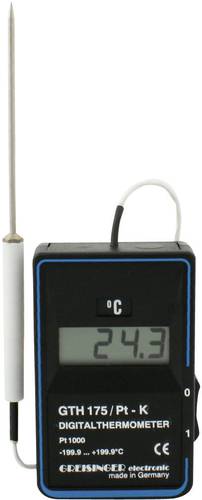 GTH 175/PT-K Temperatur-Messgerät -199.9 bis +199.9°C Fühler-Typ Pt1000