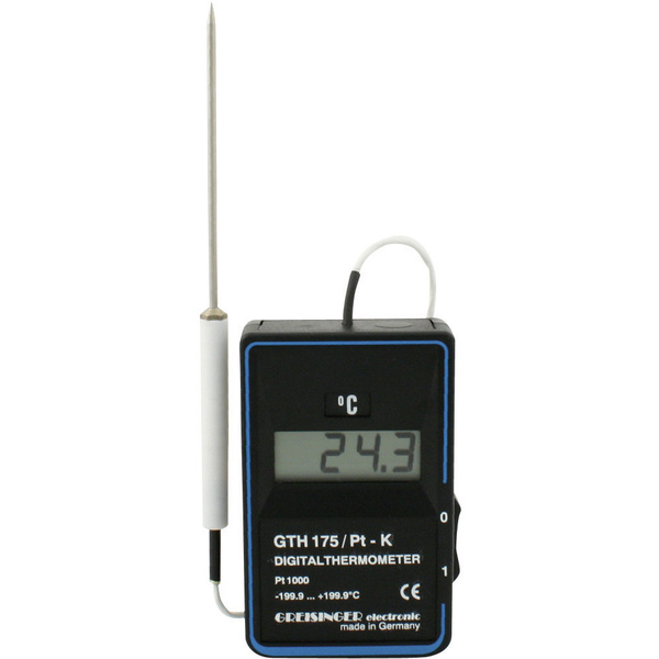 Greisinger GTH 175/PT-K Temperatur-Messgerät -199.9 bis +199.9°C Fühler-Typ Pt1000