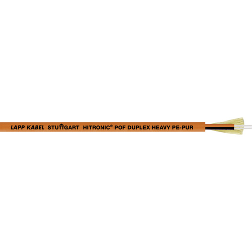 LAPP 28030002-1000 POF-Kabel Hitronic POF 980/1000 µ Duplex Orange 1000m
