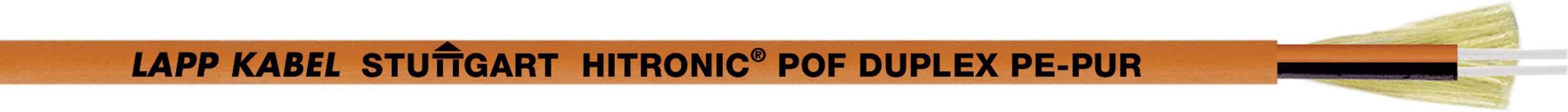 LAPP 28020002/1000 POF-Kabel Hitronic POF 980/1000 µ Duplex Orange 1000m