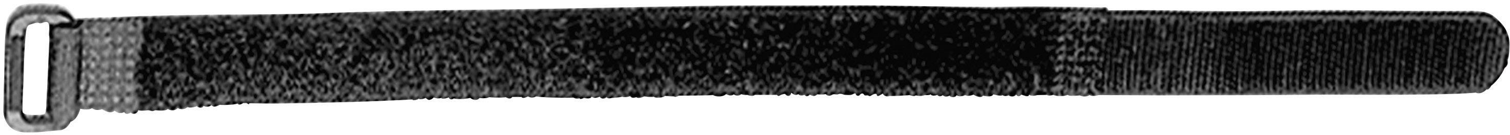 LAPP FOL 500-50-0 Klettkabelbinder mit Gurt Haft- und Flauschteil (L x B) 457 mm x 19 mm Schwarz 10 St.