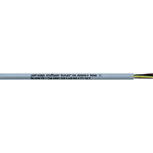 LAPP ÖLFLEX® 150 Steuerleitung 12G 1.50mm² Grau 15312-75 75m