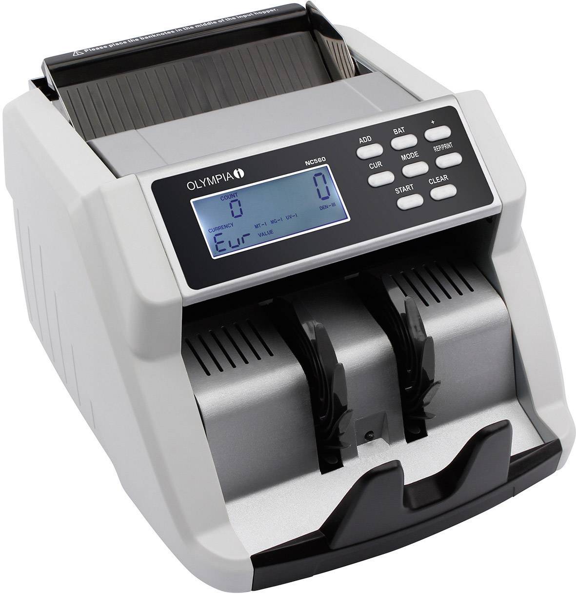 Olympia NC 560 Geldscheinprüfer, Geldzähler
