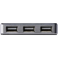 Digitus DA-70220 4 Port USB 2.0-Hub Schwarz, Silber Digitus DA-70220 4 Port USB 2.0-Hub Schwarz, Silber
