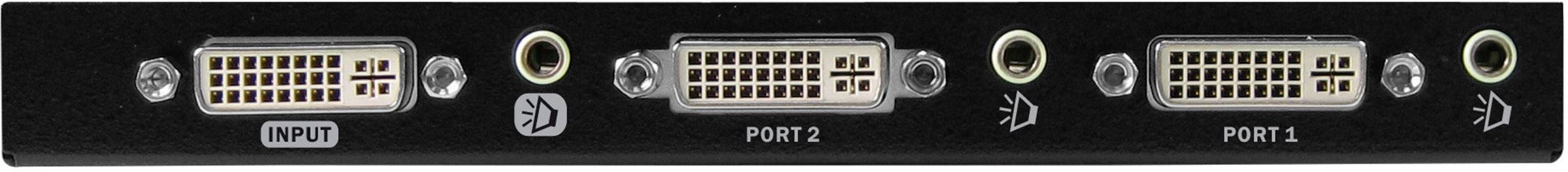 Digitus DS-41211 2 Port DVI-Splitter 1920 x 1200 Pixel Schwarz