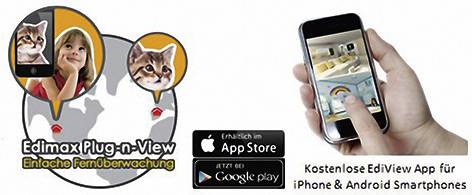 EDIMAX IC-3116W WLAN, LAN IP Überwachungskamera 1280 x 720 Pixel