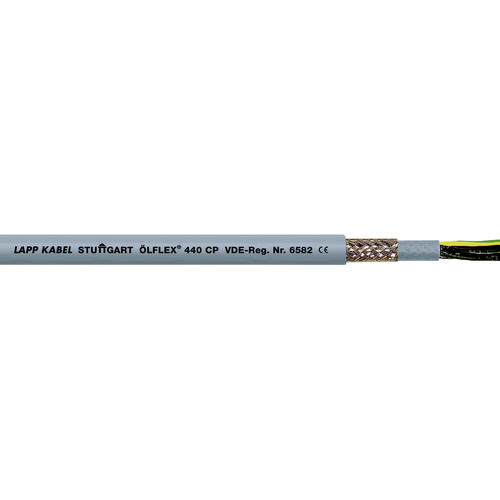 LAPP ÖLFLEX® 440 CP Control lead 4 G 1.50 mm² Silver-grey 12942-50 50 m