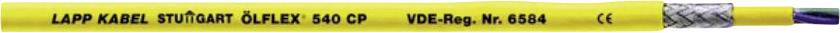 Gelbes Kabel mit schwarzem Text 'ÖLFLEX CLASSIC 110 CY'. Kabeltyp und Herkunft erkennbar.