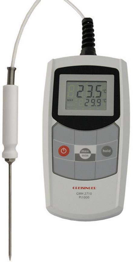 Greisinger GMH 2710K Einstichthermometer (HACCP) Messbereich Temperatur -200 bis +250 °C Fühler-Typ Pt1000 HACCP-konform