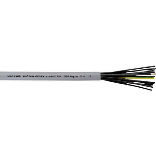 LAPP ÖLFLEX® CLASSIC 110 Steuerleitung 2 x 0.50 mm² Grau 1119752-100 100 m