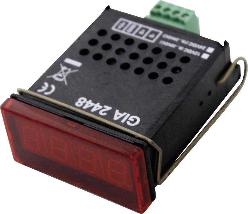 Greisinger GIA 2448 Digitales Einbaumessgerät 0 - 20 V/0 - 10 V/0 - 2 V/0 - 1 V/0 - 200 mV/0 - 20 mA/4 - 20mA